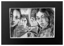 Reflection, 2024, 20x15cm