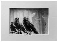 the Birds 3, 2025 20x15 cm.
