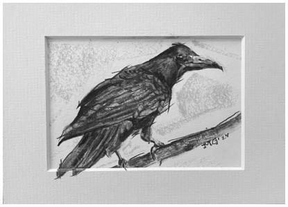 ) the Birds 2, 2024, 20x15cm 