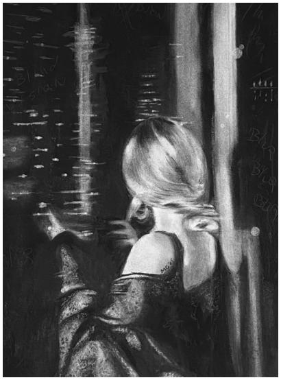 Blurred, 2024, 50x70cm 