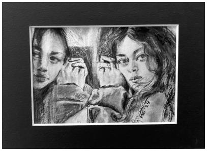 Reflection, 2024, 20x15cm