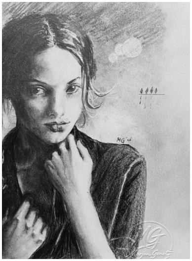 2026 Moment of hasistation 30X40 cm.