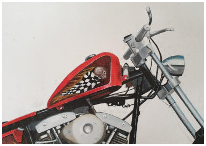 Motor - 2008 / Muurschildering